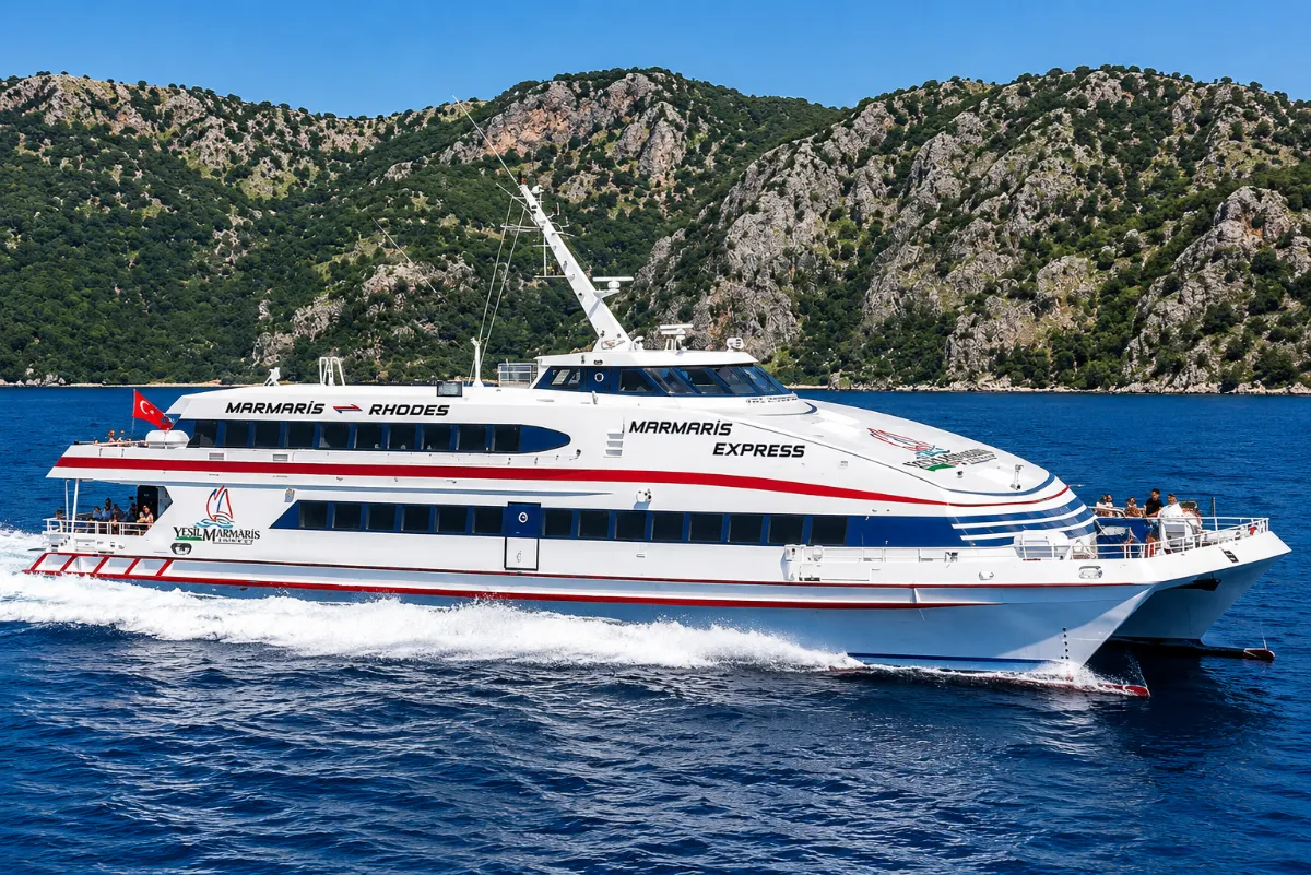 Rhodes Island Day Trip by Fast Catamaran from Marmaris - Marmaris Excursion - EN