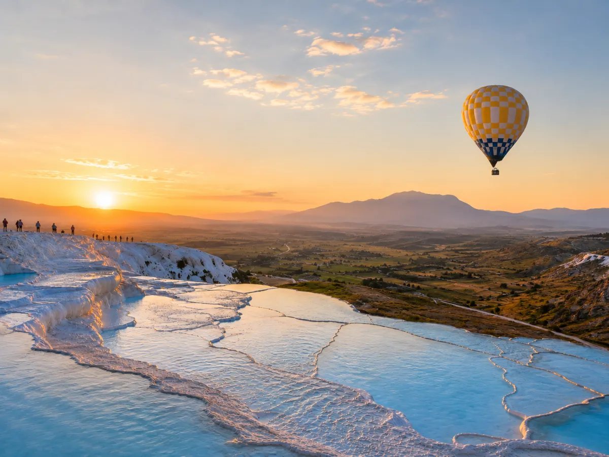 Pamukkale Hot Air Balloon Flight & Day Trip from Marmaris - Marmaris Excursion - EN